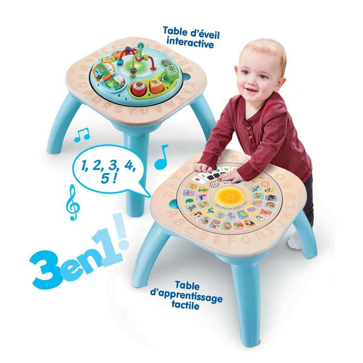 Nature evolving activity table -  Francais toddler's toys Nature evolving activity table -  Francais Nature evolving activity table -  Francais Vtech