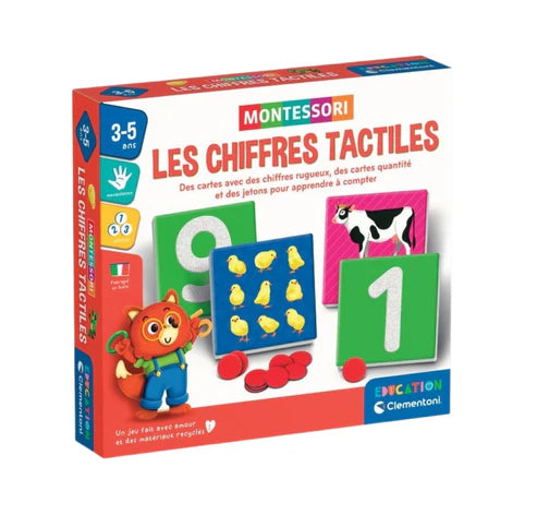 Les Chiffres Tactiles - Montessori