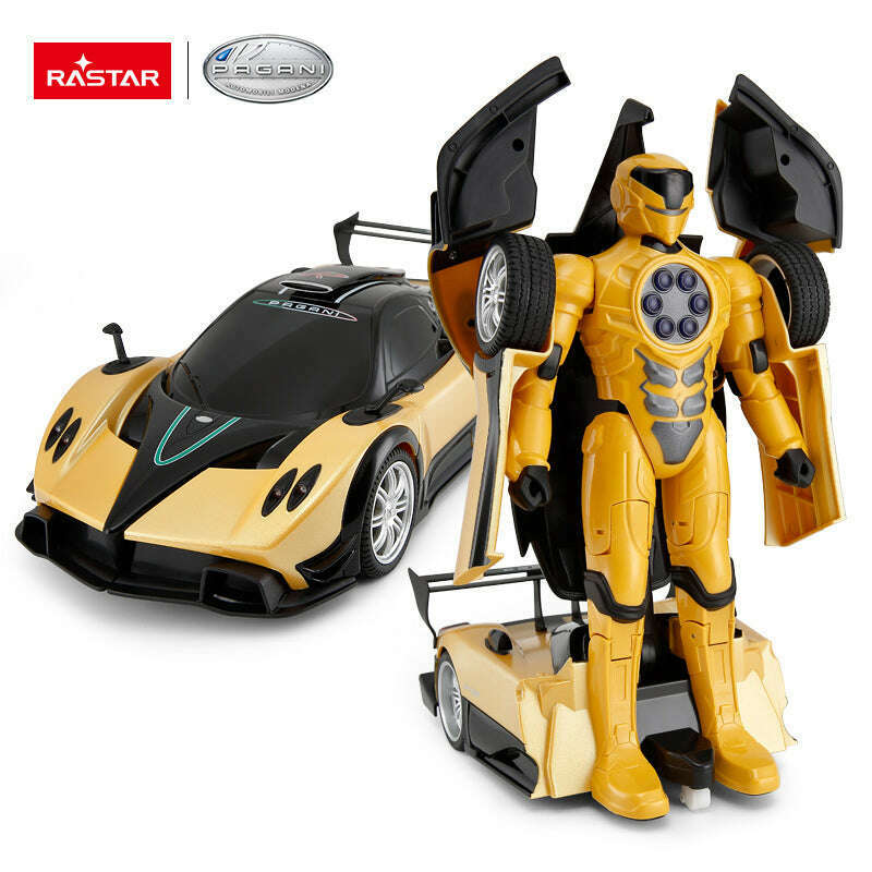 Pagani Transformable car 2 4G YELLOW Remote Control Cars Pagani Transformable car 2 4G YELLOW Pagani Transformable car 2 4G YELLOW Rastar