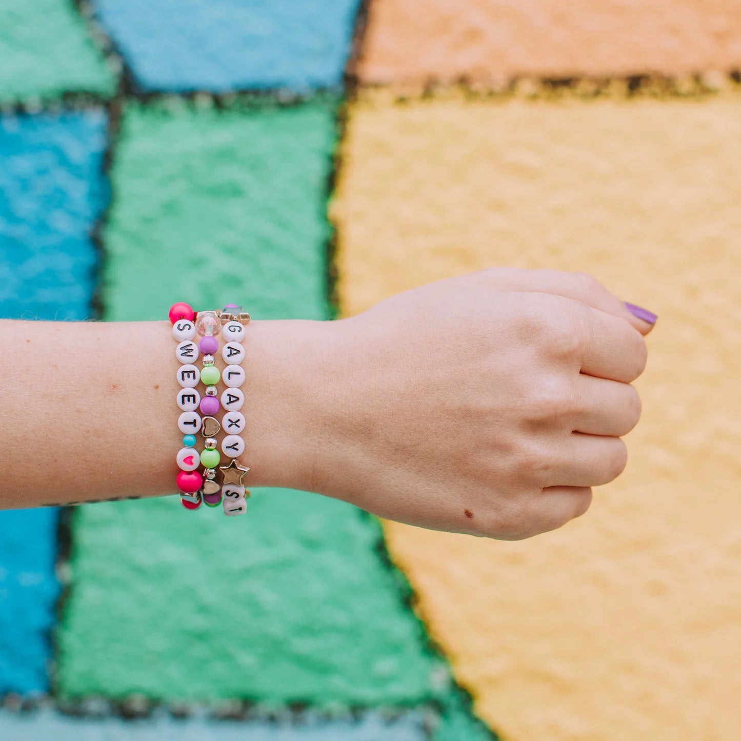 Block & Rock Charm Bracelets