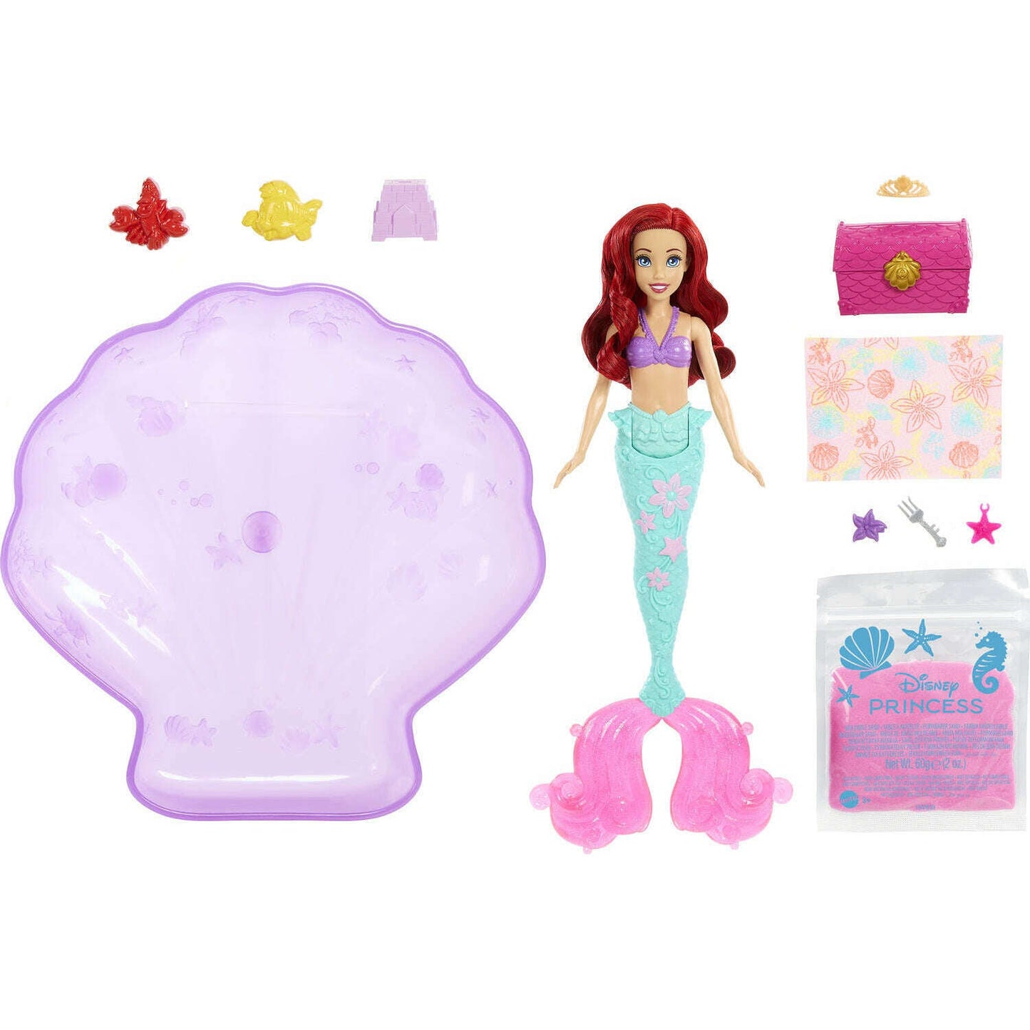 Disney Princess Sand & Swim Ariel Dolls and Barbies Disney Princess Sand & Swim Ariel Disney Princess Sand & Swim Ariel Barbie