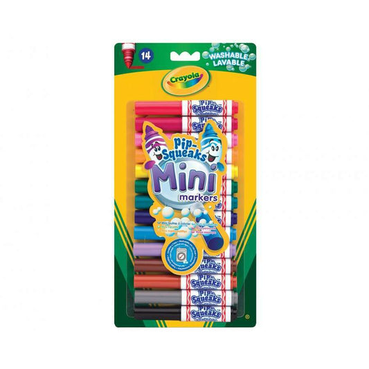 14 Pipsqueaks Mini Markers Art & Crafts 14 Pipsqueaks Mini Markers 14 Pipsqueaks Mini Markers Crayola