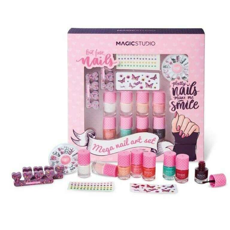 Mega Nail Art Set kids cosmetics Mega Nail Art Set Mega Nail Art Set Martinelia