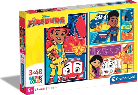 Disney Firebuds, 3x48 Pieces