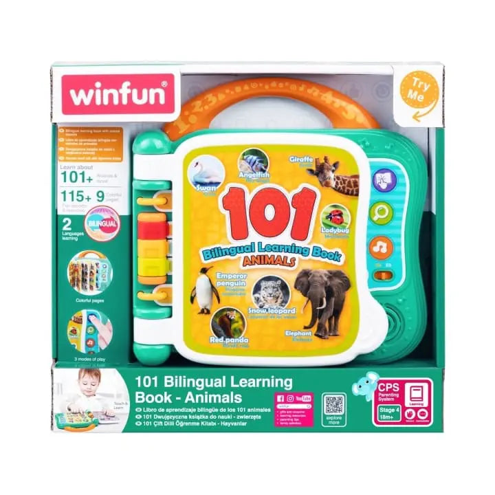 101 Bilingual Learning Book - Animals