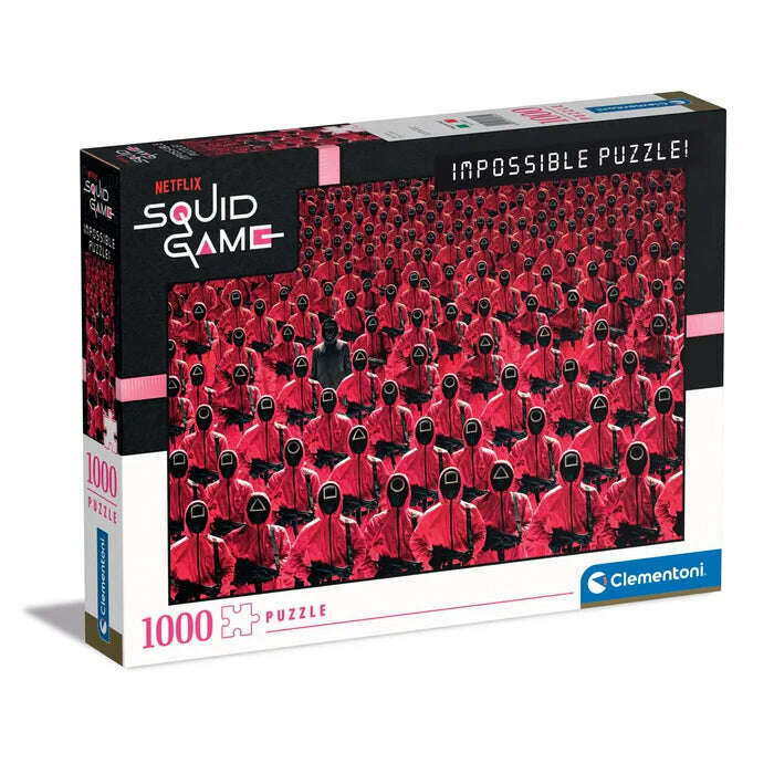 Impossible Puzzle Squid Game puzzle Adult Impossible Puzzle Squid Game Impossible Puzzle Squid Game CLEMENTONI