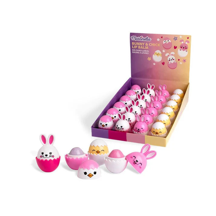 Bouncy Bunny and Lovely Chick Lip Balm