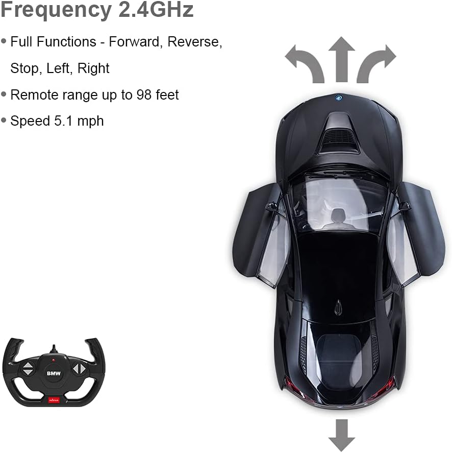 1:14 BMW i8 Radio Controlled - Open Doors by Remote Control