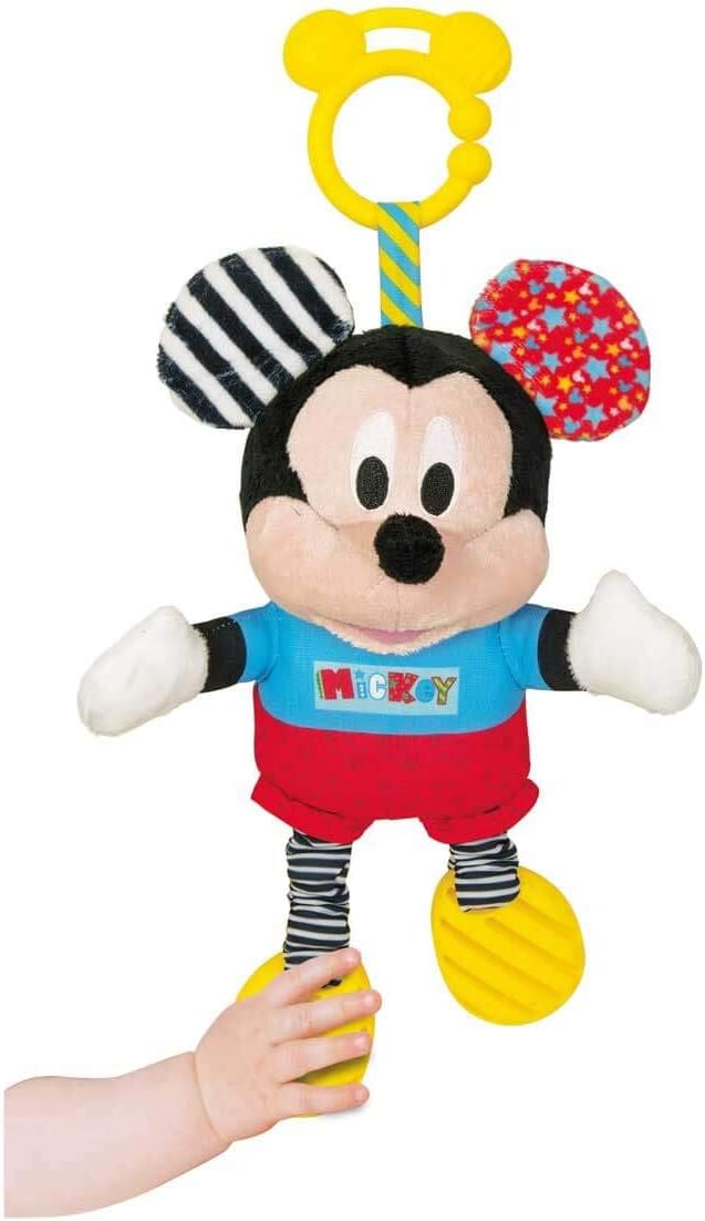 Mickey Plush Toy: Soft Doll with Sounds & Textures