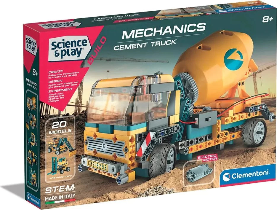 Concrete Mixer Truck-Building Set