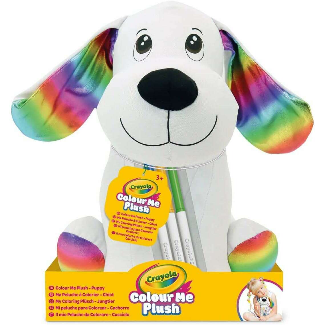 Colour Me Plush, Colourable Plush Toy Art & Crafts Colour Me Plush, Colourable Plush Toy Colour Me Plush, Colourable Plush Toy Crayola