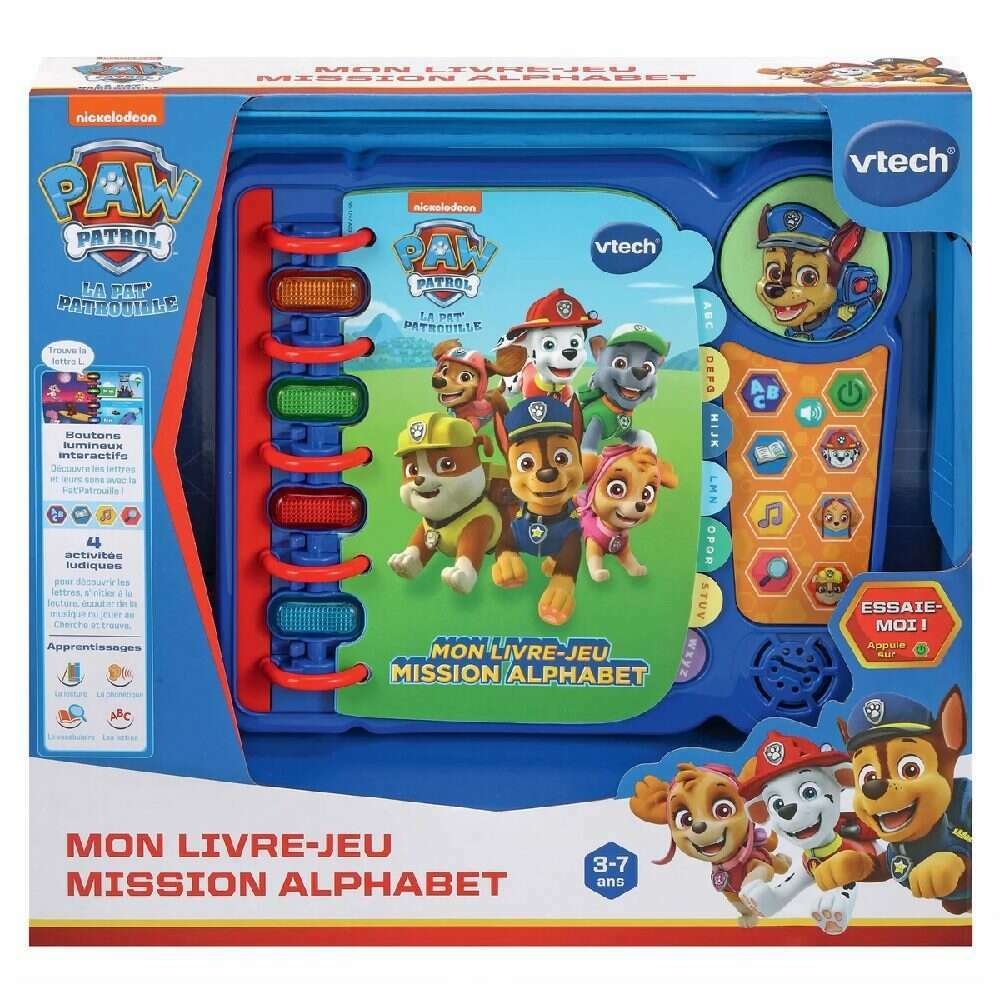 Paw Patrol - Game Book - French Version Educational Games Paw Patrol - Game Book - French Version Paw Patrol - Game Book - French Version Vtech