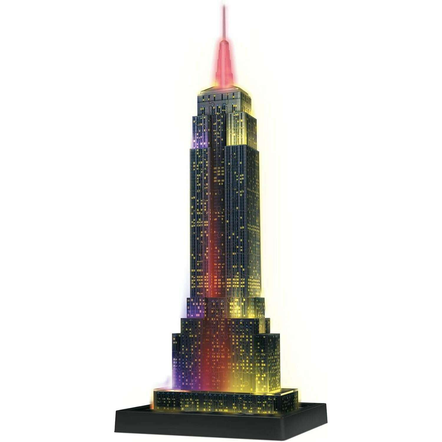 216 Pieces 3D Puzzle, Empire State Glows in the Dark puzzle Kids 216 Pieces 3D Puzzle, Empire State Glows in the Dark 216 Pieces 3D Puzzle, Empire State Glows in the Dark Ravensburger