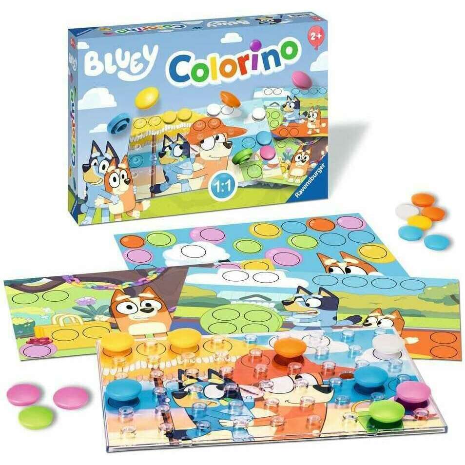 Colorino Bluey - Discovering Colors Toys Colorino Bluey - Discovering Colors Colorino Bluey - Discovering Colors Ravensburger