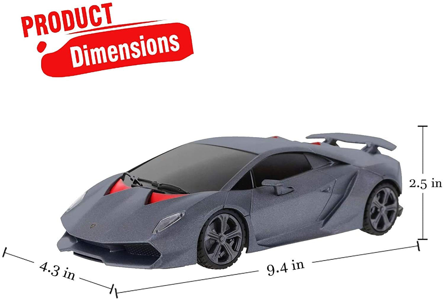 Scale 1:18 Lamborghini Sesto Elemento GREY