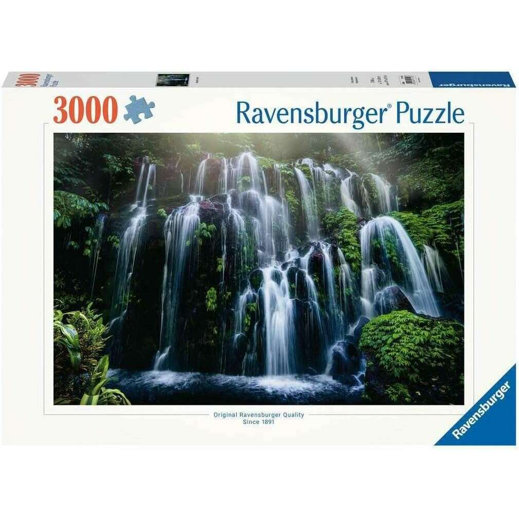 3000 Piece Puzzle,  Bali Waterfall puzzle Adult 3000 Piece Puzzle,  Bali Waterfall 3000 Piece Puzzle,  Bali Waterfall Ravensburger