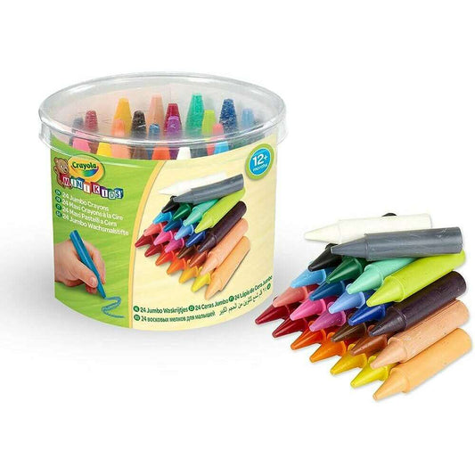 24 Jumbo Crayons Art & Crafts 24 Jumbo Crayons 24 Jumbo Crayons Crayola