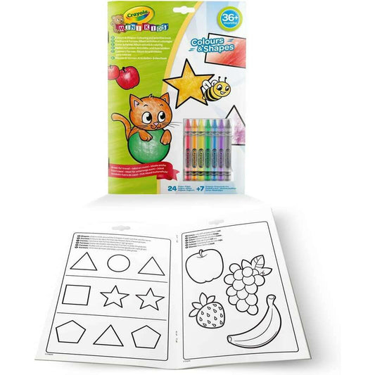 Mini Kids Color & Shape Activity Book Art & Crafts Mini Kids Color & Shape Activity Book Mini Kids Color & Shape Activity Book Crayola