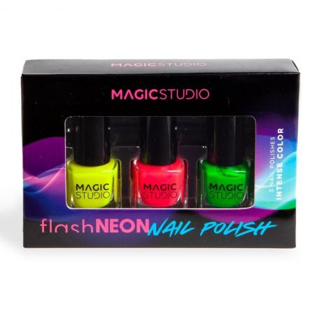 Magic Studio Neon 3 Nail Polishes