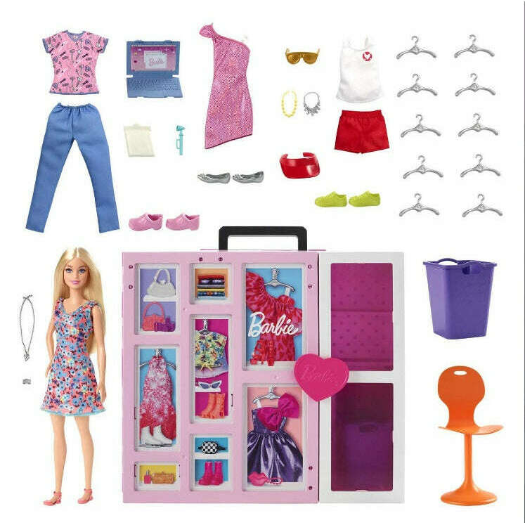 Dream Closet Doll & Play Set Toys Dream Closet Doll & Play Set Dream Closet Doll & Play Set Barbie