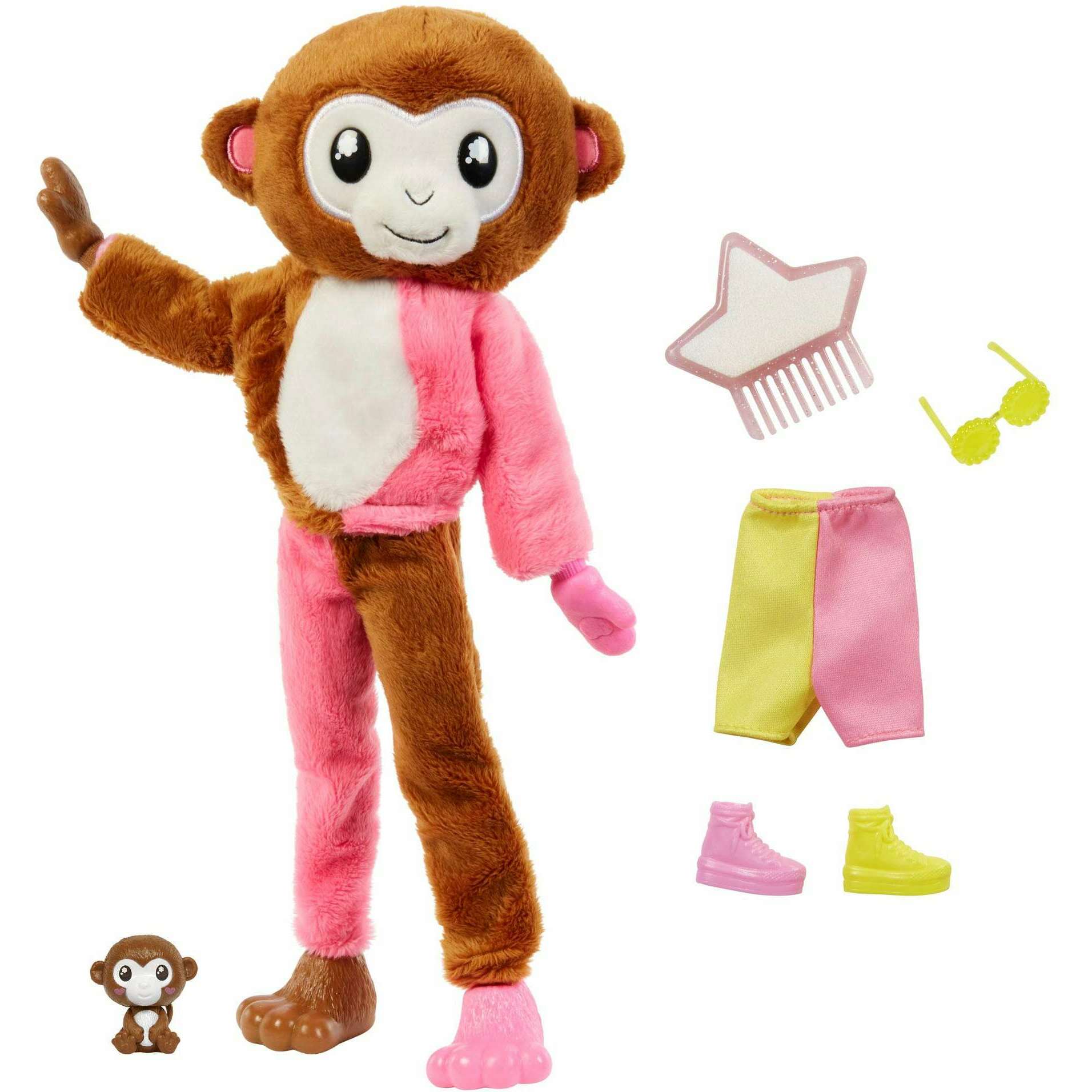 Cutie Reveal Jungle Friends Series,  Monkey Dolls and Barbies Cutie Reveal Jungle Friends Series,  Monkey Cutie Reveal Jungle Friends Series,  Monkey Barbie