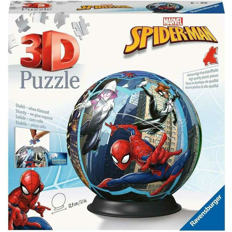 72 pieces Puzzle, Spiderman puzzle Kids 72 pieces Puzzle, Spiderman 72 pieces Puzzle, Spiderman Ravensburger