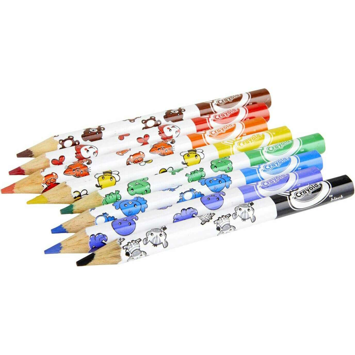 Jumbo Decorated Pencils (8 Pack) Art & Crafts Jumbo Decorated Pencils (8 Pack) Jumbo Decorated Pencils (8 Pack) Crayola