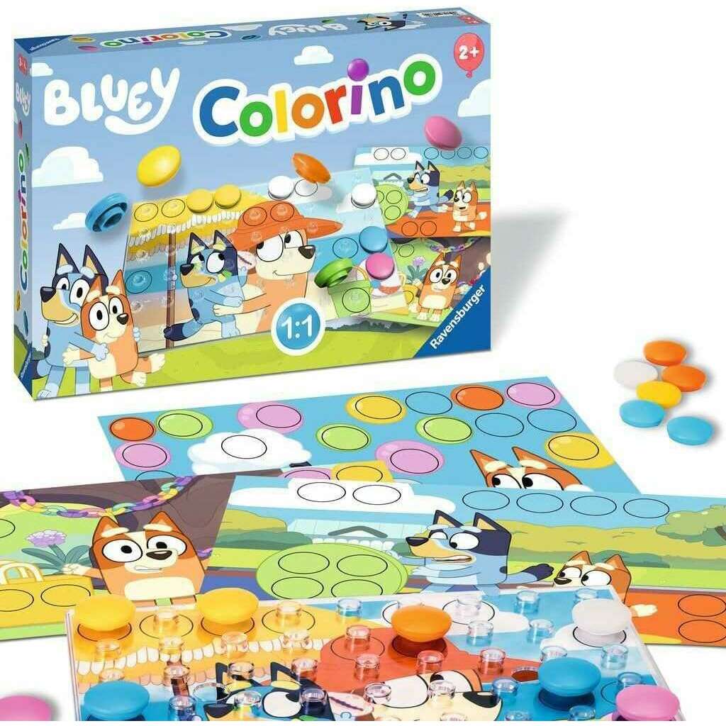 Colorino Bluey - Discovering Colors Toys Colorino Bluey - Discovering Colors Colorino Bluey - Discovering Colors Ravensburger