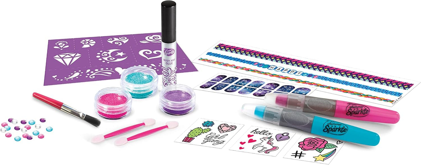 Shimmer ‘N Sparkle 3-in-1 Ultimate Glitter Beauty Set