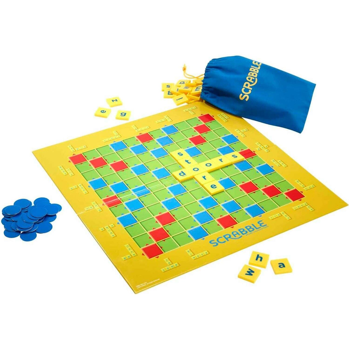 Scrabble Junior, Kids Crossword Board Game, English Board Games Scrabble Junior, Kids Crossword Board Game, English Scrabble Junior, Kids Crossword Board Game, English Mattel