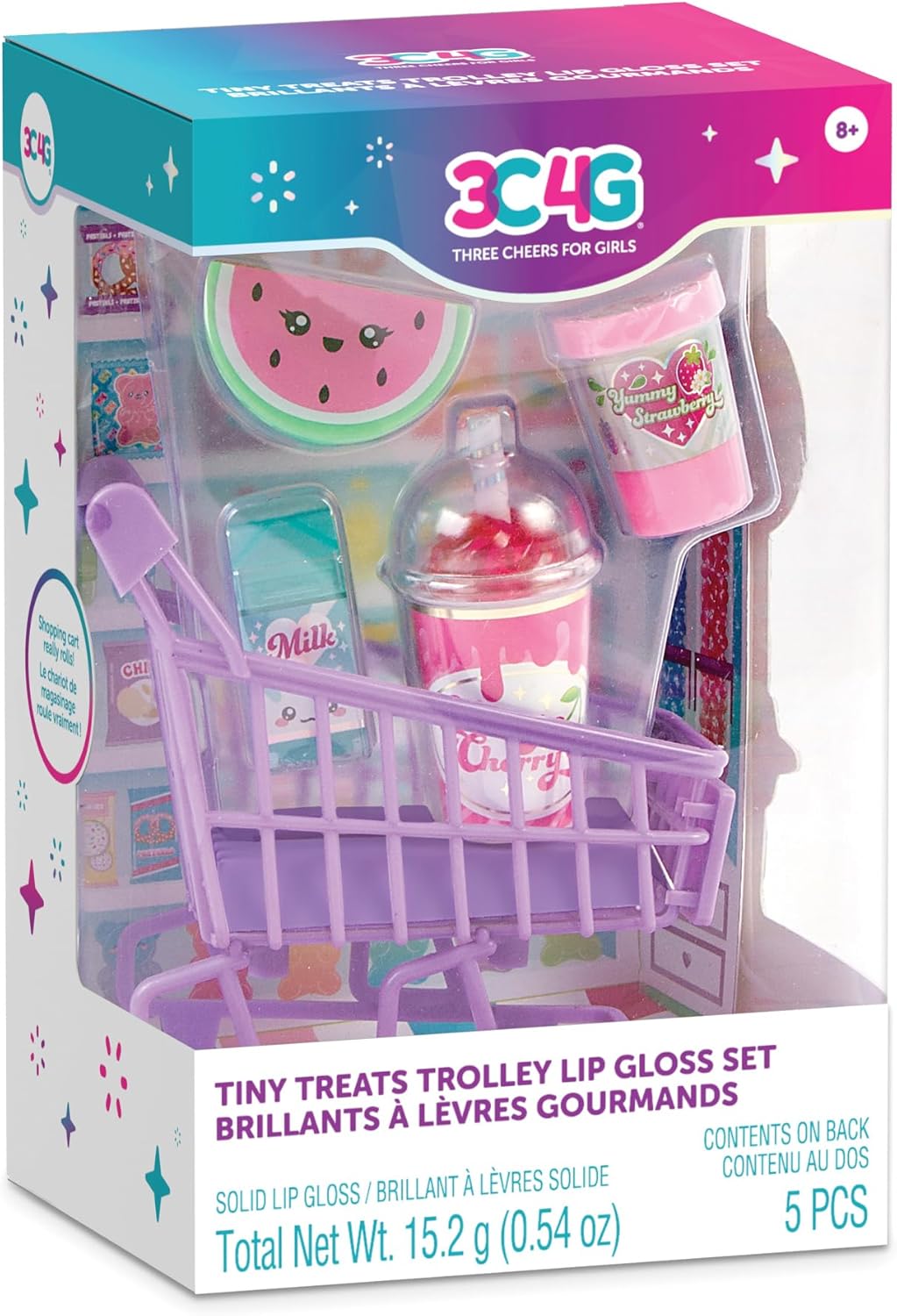 Tiny Treats Trolley Lip Gloss Set