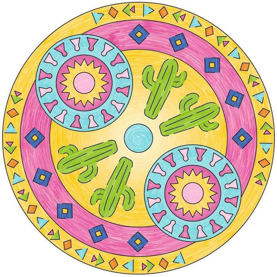 Artistic Activities - Mandala - Noon - Lama Art & Crafts Artistic Activities - Mandala - Noon - Lama Artistic Activities - Mandala - Noon - Lama Ravensburger