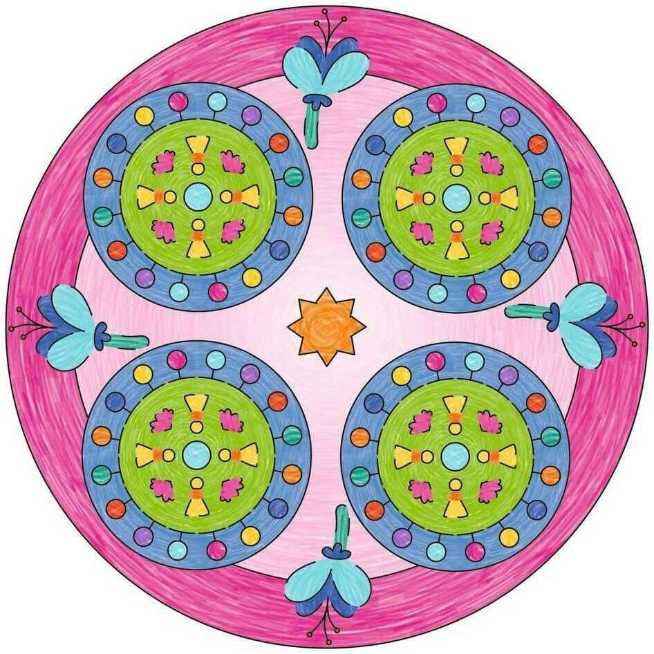 Artistic Activities - Mandala - Noon - Lama Art & Crafts Artistic Activities - Mandala - Noon - Lama Artistic Activities - Mandala - Noon - Lama Ravensburger