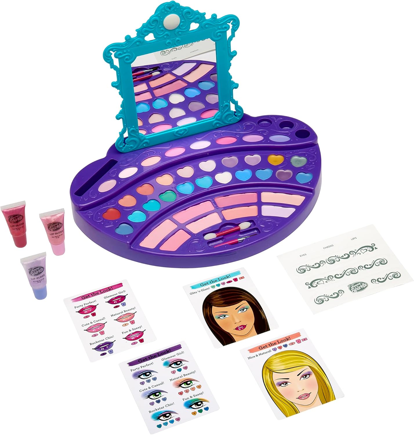 Shimmer’ n Sparkle Real Ultimate Make Up Real Makeup Designer Kit