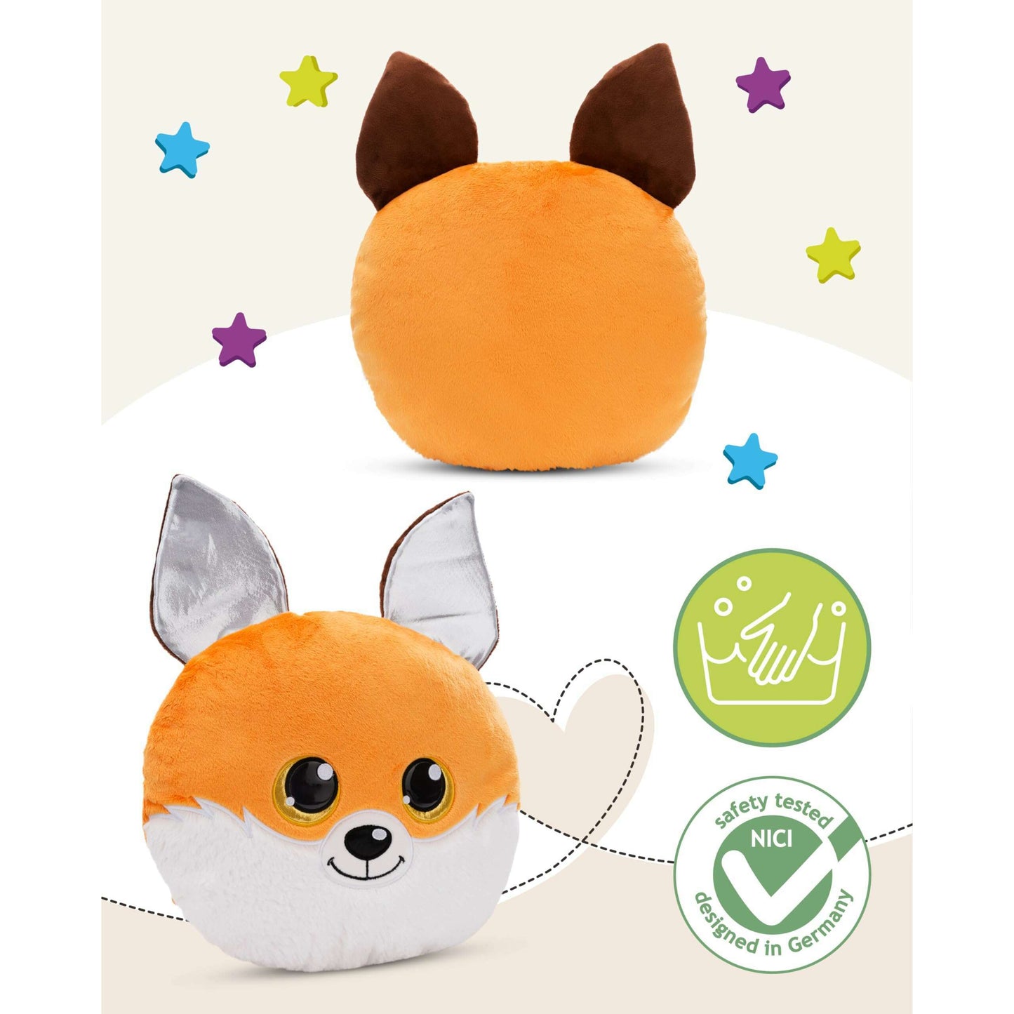 Fox Runizzi Cuddly Toy Cushion 32 x 32 cm Peluche & Softies Fox Runizzi Cuddly Toy Cushion 32 x 32 cm Fox Runizzi Cuddly Toy Cushion 32 x 32 cm NICI