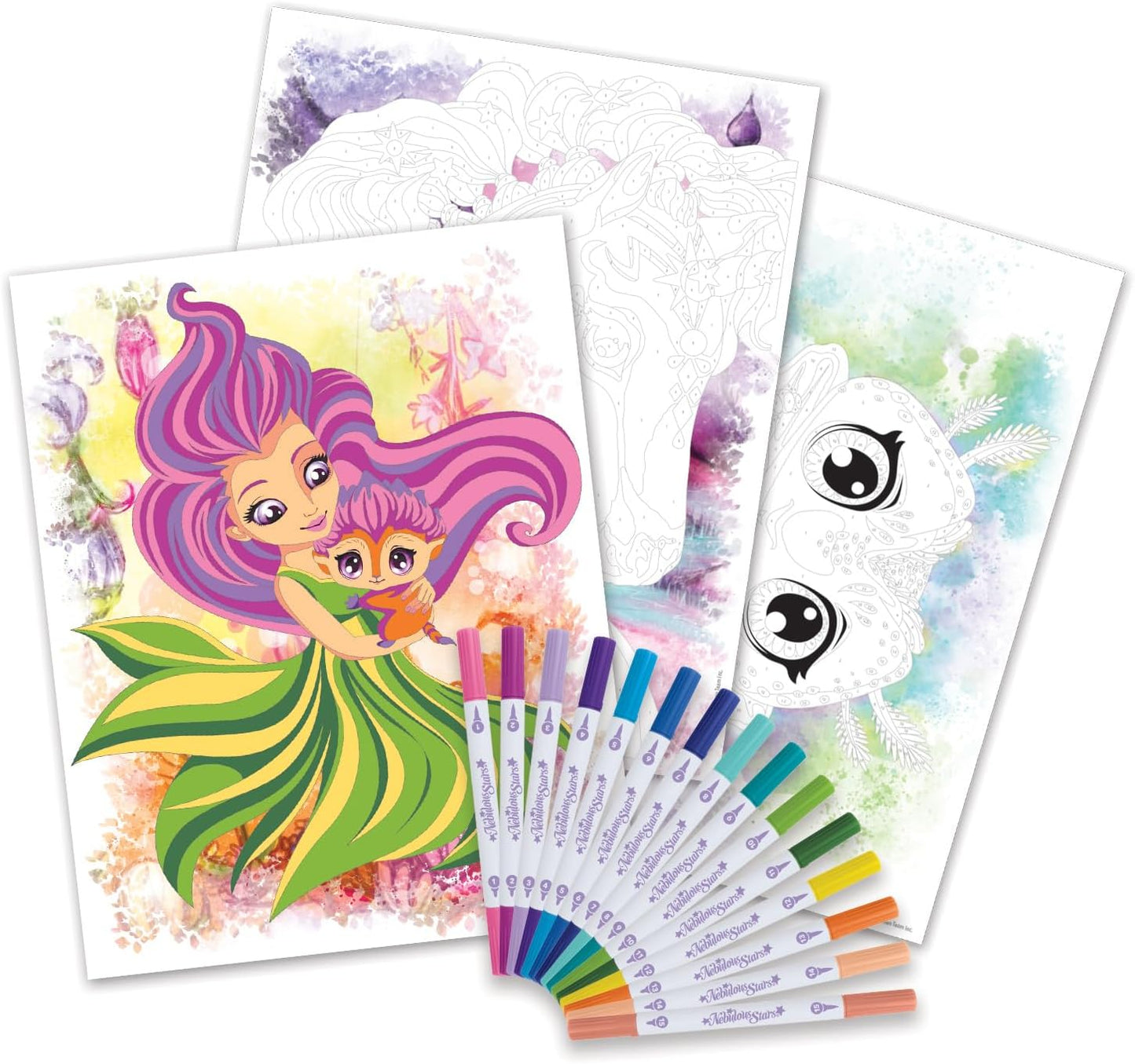 Color By Number Book Set