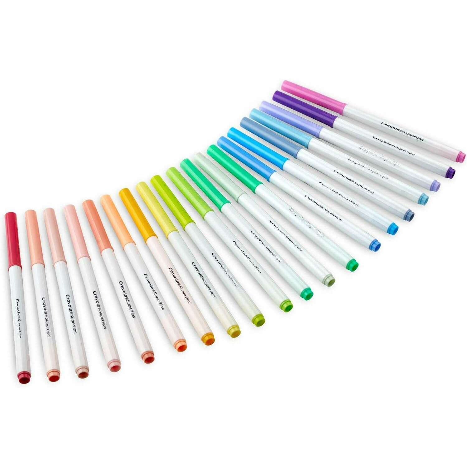 Pastel Supertip Washable Markers, Fine Point Art & Crafts Pastel Supertip Washable Markers, Fine Point Pastel Supertip Washable Markers, Fine Point Crayola