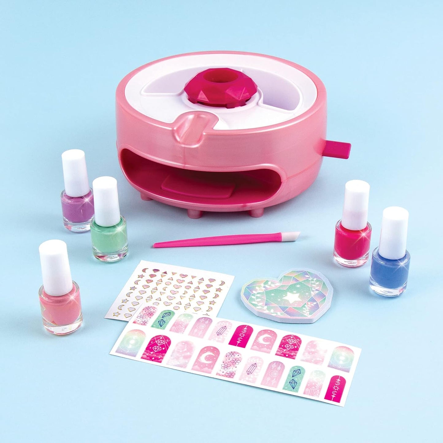 Light Magic Nail Dryer & Polish Set