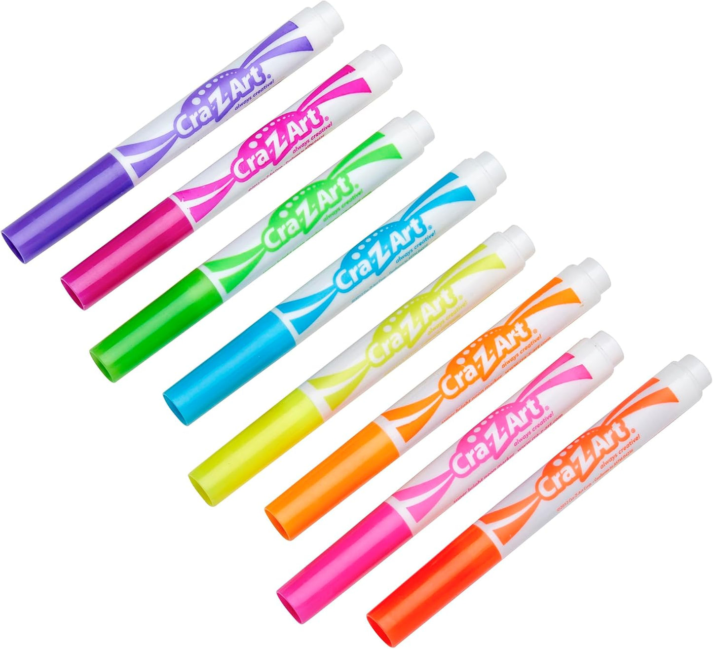 Neon Broadline Markers, 8 Count