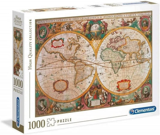 Mappa Antica Puzzle, 1000 piecse