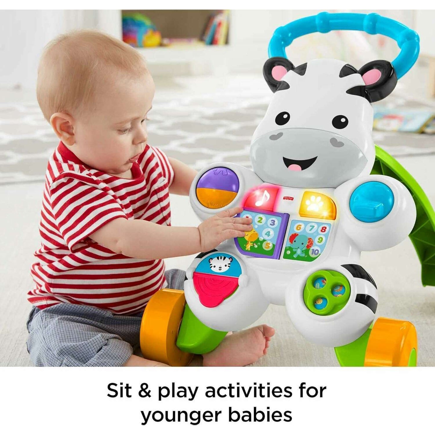 Learn with Me Zebra Walker + Music Lights & Activities Toys Learn with Me Zebra Walker + Music Lights & Activities Learn with Me Zebra Walker + Music Lights & Activities Fisher Price