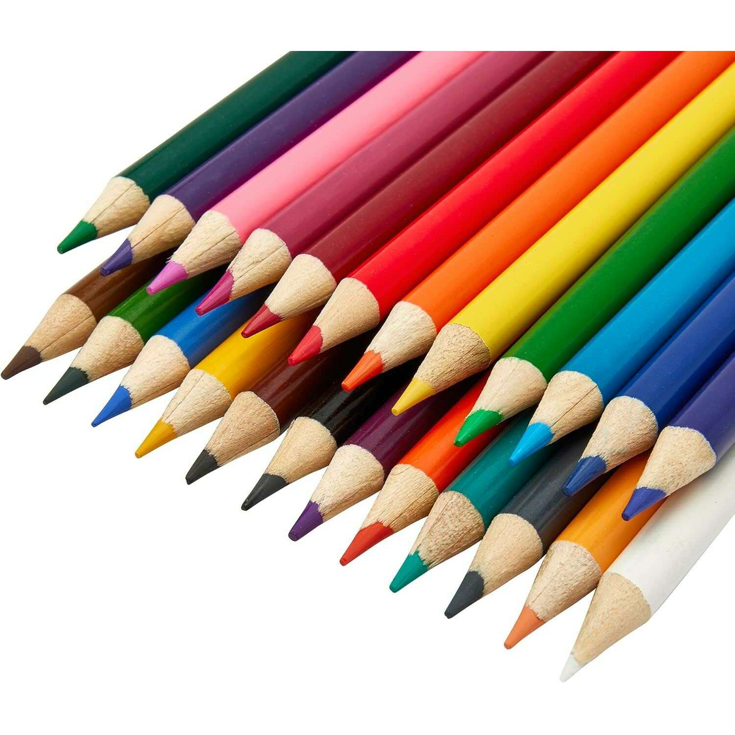 Pre-Sharpened Colored Pencils - 24 Art & Crafts Pre-Sharpened Colored Pencils - 24 Pre-Sharpened Colored Pencils - 24 crazart