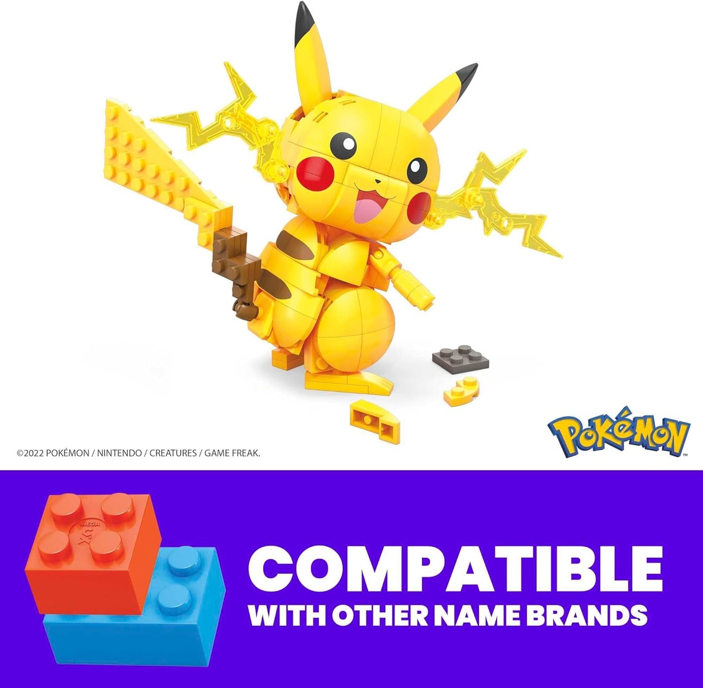 Mega Pokémon Build & Show Pikachu