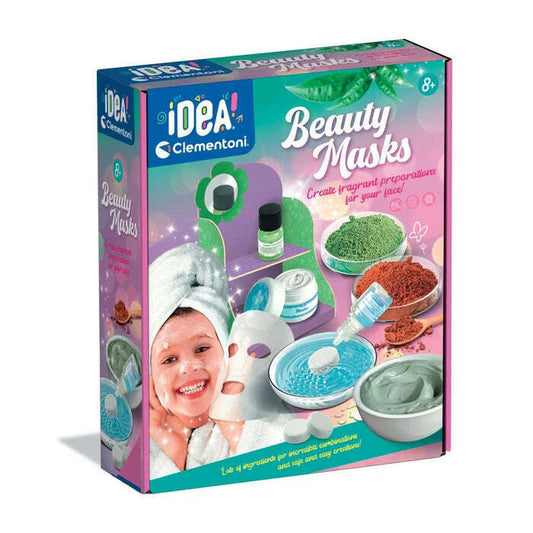 Beauty Masks - Create Your Own - Science Kit Educational Games Beauty Masks - Create Your Own - Science Kit Beauty Masks - Create Your Own - Science Kit CLEMENTONI