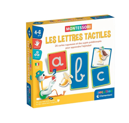 Les Lettres Tactiles Montessori