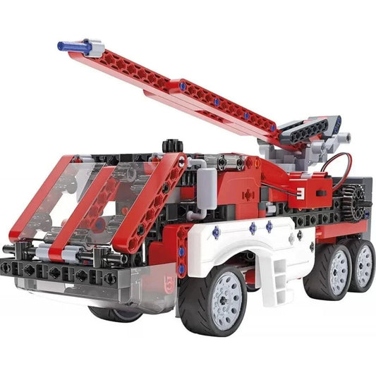 Fire Truck, Construction Set, Mechanical Laboratory