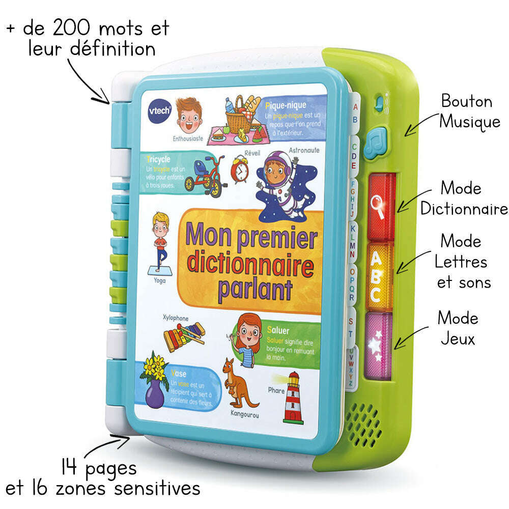 Mon premier dictionnaire parlant - francais Educational Games Mon premier dictionnaire parlant - francais Mon premier dictionnaire parlant - francais Vtech