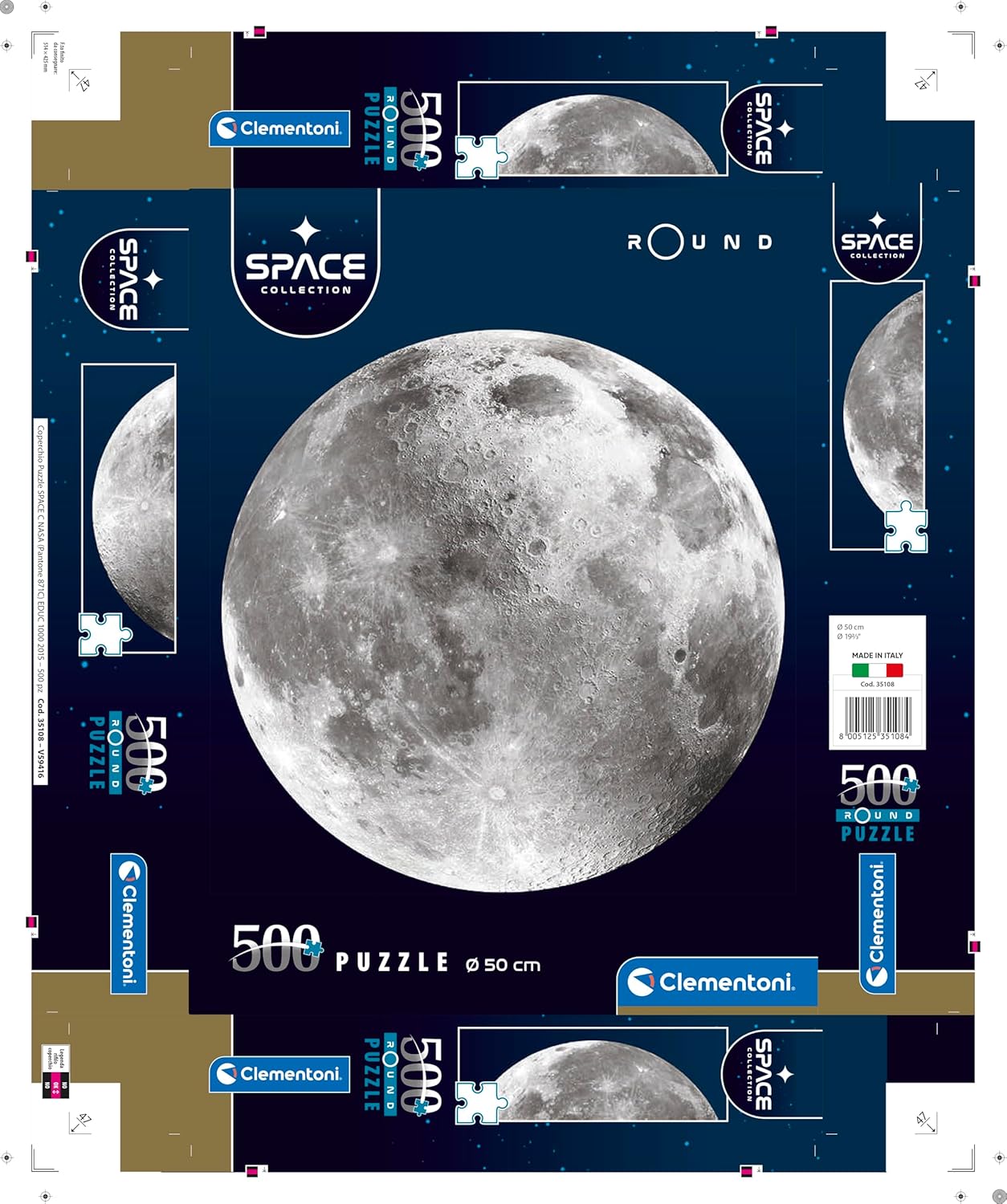 NASA 500pc - Round Puzzle 2