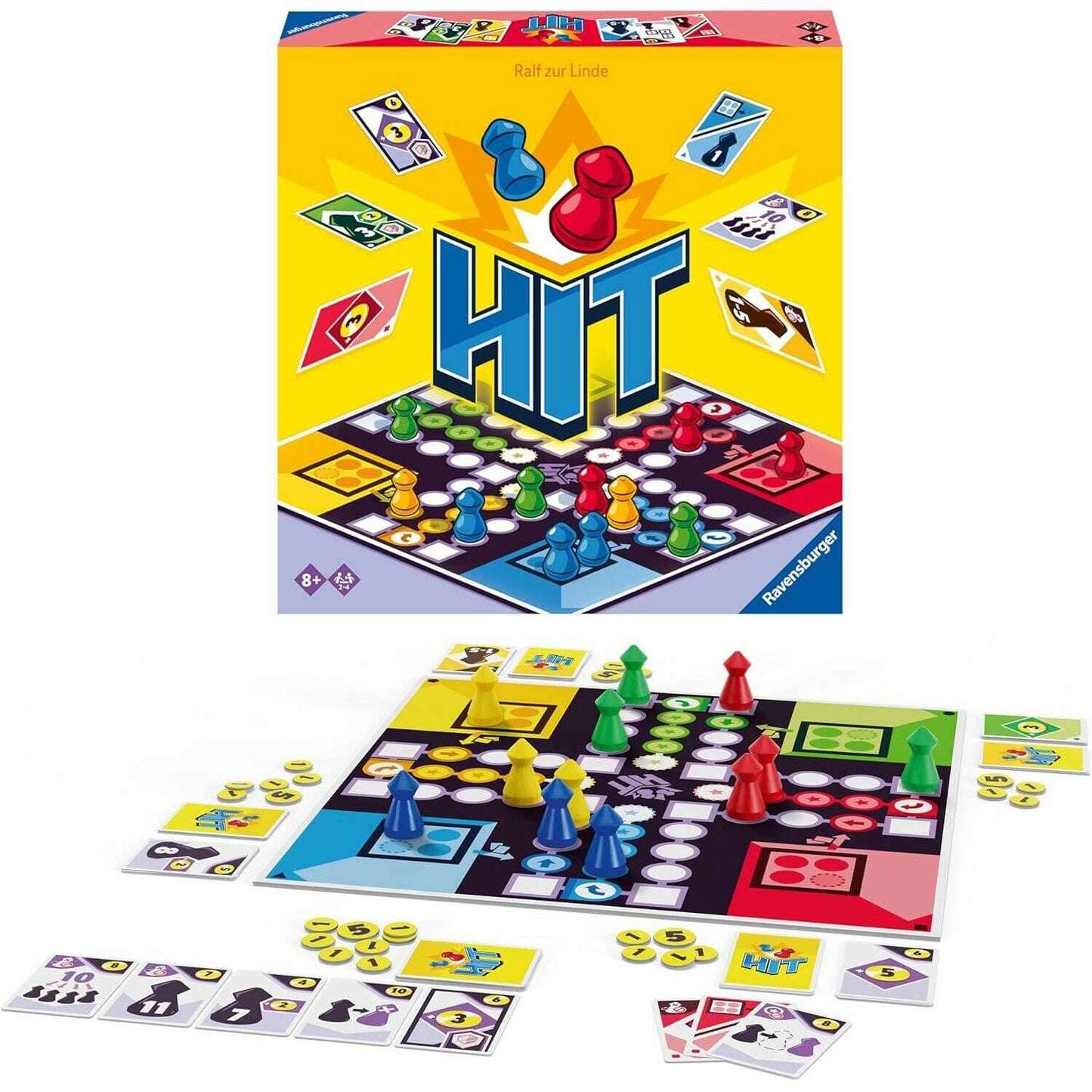 HIT Deck Building Strategy Game for Adults & Kids Board Games HIT Deck Building Strategy Game for Adults & Kids HIT Deck Building Strategy Game for Adults & Kids Ravensburger