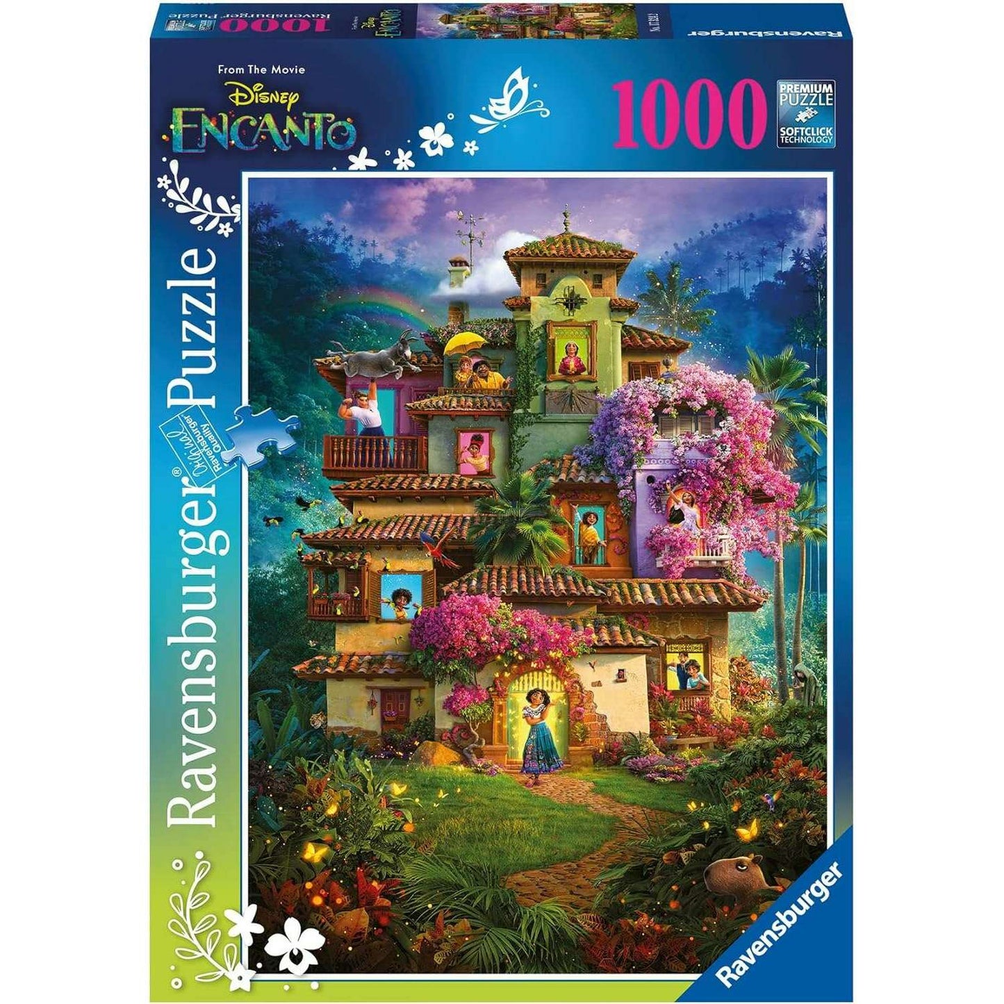 1000 Pieces Puzzle, Disney Encanto puzzle Adult 1000 Pieces Puzzle, Disney Encanto 1000 Pieces Puzzle, Disney Encanto Ravensburger